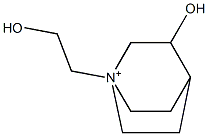 1-(2-Hydroxyethyl)-3-hydroxyquinuclidinium|