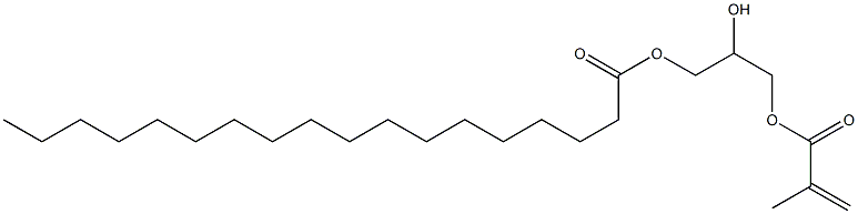 1,2,3-Propanetriol 1-methacrylate 3-stearate