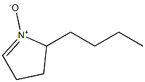 2-Butyl-3,4-dihydro-2H-pyrrole 1-oxide,,结构式