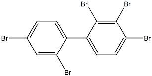 2,2',3,4,4'-Pentabromo-1,1'-biphenyl,,结构式