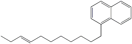 1-(8-Undecenyl)naphthalene 结构式