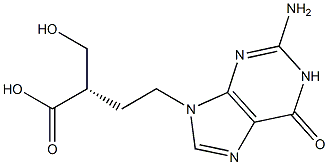  2-Amino-9-[(3S)-3-carboxy-4-hydroxybutyl]-1,9-dihydro-6H-purin-6-one