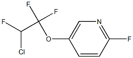 2-Fluoro-5-(2-chloro-1,1,2-trifluoroethoxy)pyridine Structure