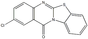 2-Chloro-12H-benzothiazolo[2,3-b]quinazolin-12-one