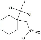 1-(Nitromethyl)-1-(trichloromethyl)cyclohexane Struktur