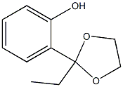 o-(2-Ethyl-1,3-dioxolan-2-yl)phenol|