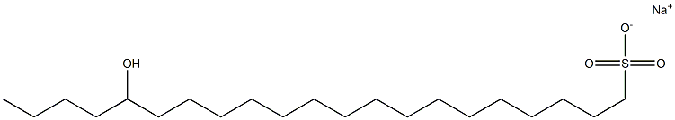 17-Hydroxyhenicosane-1-sulfonic acid sodium salt|