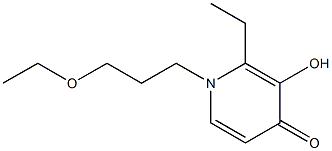 2-Ethyl-1-(3-ethoxypropyl)-3-hydroxypyridin-4(1H)-one
