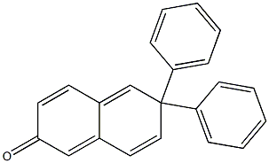 6,6-Diphenylnaphthalen-2(6H)-one Struktur