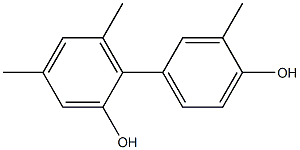 3',4,6-Trimethyl-1,1'-biphenyl-2,4'-diol Structure