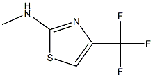 N-Methyl-4-(trifluoromethyl)thiazol-2-amine 结构式