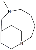 6-Methyl-1,6-diazabicyclo[6.2.2]dodecane,,结构式