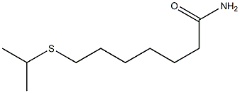 7-(Isopropylthio)heptanamide