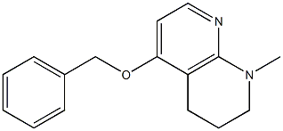  1,2,3,4-Tetrahydro-5-benzyloxy-1-methyl-1,8-naphthyridine