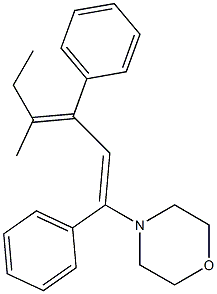 1,3-Diphenyl-4-methyl-1-morpholino-1,3-hexadiene