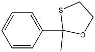 Acetophenone O,S-ethylenethioacetal,,结构式