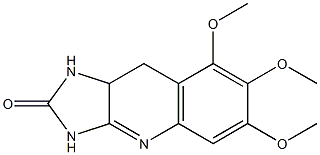  6,7,8-Trimethoxy-9,9a-dihydro-1H-imidazo[4,5-b]quinolin-2(3H)-one