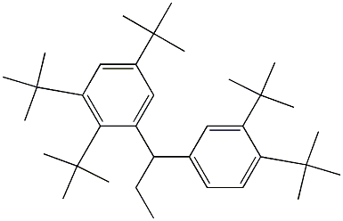 1-(2,3,5-Tri-tert-butylphenyl)-1-(3,4-di-tert-butylphenyl)propane