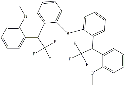 [2,2,2-Trifluoro-1-(2-methoxyphenyl)ethyl]phenyl sulfide