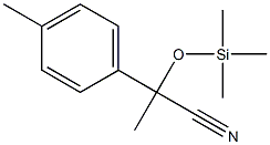 2-(4-Methylphenyl)-2-(trimethylsilyloxy)propanenitrile,,结构式