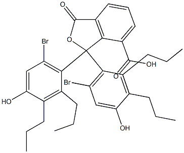 1,1-Bis(6-bromo-4-hydroxy-2,3-dipropylphenyl)-1,3-dihydro-3-oxoisobenzofuran-7-carboxylic acid|