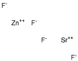 Strontium zinc tetrafluoride 结构式