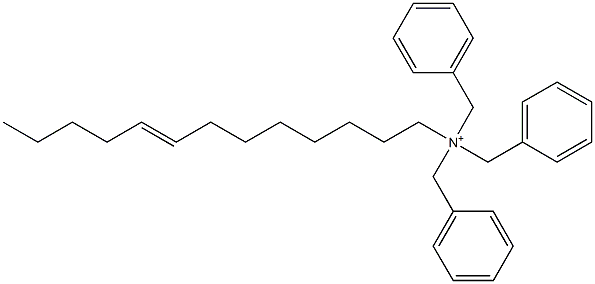 (8-Tridecenyl)tribenzylaminium|