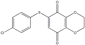 2,3-Dihydro-6-(4-chlorophenylthio)-1,4-benzodioxin-5,8-dione|