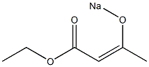 3-(ソジオオキシ)-2-ブテン酸エチル 化学構造式