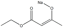 3-(Sodiooxy)-2-butenoic acid ethyl ester,,结构式