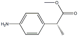 [R,(-)]-2-(p-Aminophenyl)propionic acid methyl ester Struktur