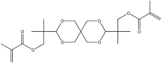 3,9-Bis(2-methacryloyloxy-1,1-dimethylethyl)-2,4,8,10-tetraoxaspiro[5.5]undecane