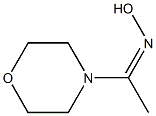 (Z)-1-Morpholinoethanone oxime