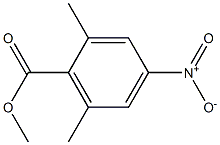 4-Nitro-2,6-dimethylbenzoic acid methyl ester Struktur