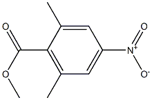 4-Nitro-2,6-dimethylbenzoic acid methyl ester Structure