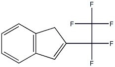 2-(Pentafluoroethyl)-1H-indene Structure