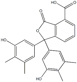 1,3-Dihydro-1,1-bis(5-hydroxy-3,4-dimethylphenyl)-3-oxoisobenzofuran-4-carboxylic acid|