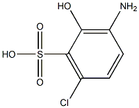 3-Amino-6-chloro-2-hydroxybenzenesulfonic acid