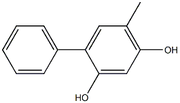 4-Phenyl-6-methylbenzene-1,3-diol Structure
