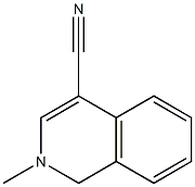 2-Methyl-4-cyano-1,2-dihydroisoquinoline Structure