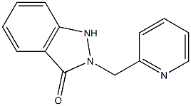 2-[(2-Pyridinyl)methyl]-1H-indazol-3(2H)-one Structure