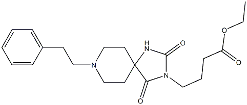 8-Phenethyl-3-[4-ethoxy-4-oxobutyl]-1,3,8-triazaspiro[4.5]decane-2,4-dione