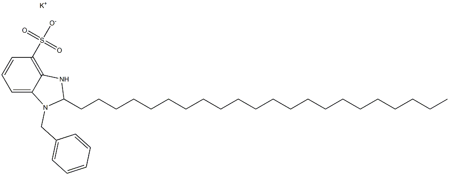1-Benzyl-2,3-dihydro-2-docosyl-1H-benzimidazole-4-sulfonic acid potassium salt