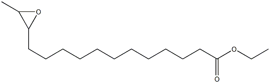 13,14-Epoxypentadecanoic acid ethyl ester Structure