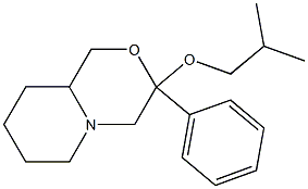 Octahydro-3-(2-methylpropyloxy)-3-phenylpyrido[2,1-c][1,4]oxazine|