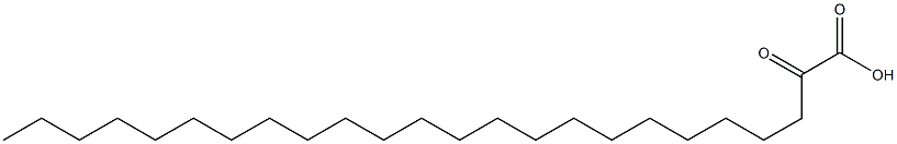 2-Oxotetracosanoic acid Structure