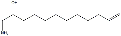 1-Amino-11-dodecen-2-ol Structure