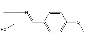  2-(4-Methoxybenzylideneamino)-2-methyl-2-methylethanol