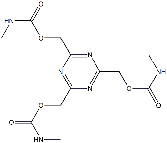 1,3,5-Triazine-2,4,6-trimethanol tris(N-methylcarbamate)