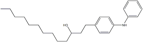  4-(3-Hydroxytridecyl)phenylphenylamine